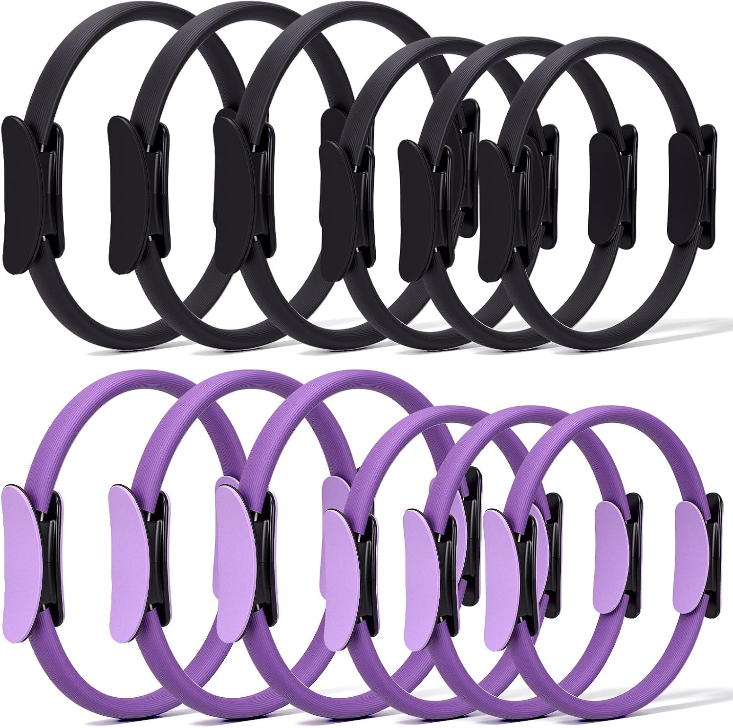 Pilates Ring Magic - Zestaw 12 pierścieni do pilatesu, podwójny