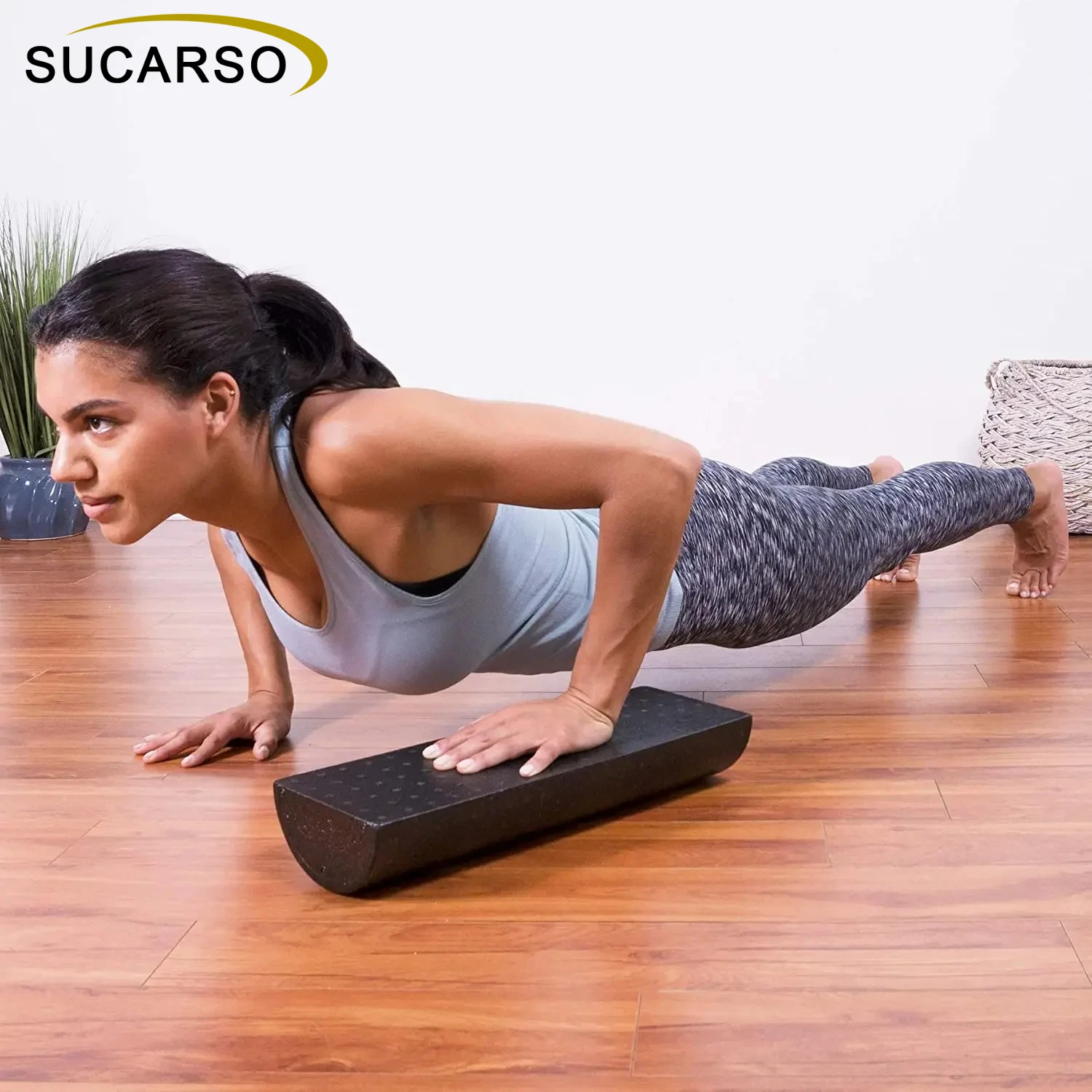 Pilates Yoga Block Exercises - Nowy Półokrągły Wałek z Pianki EPP