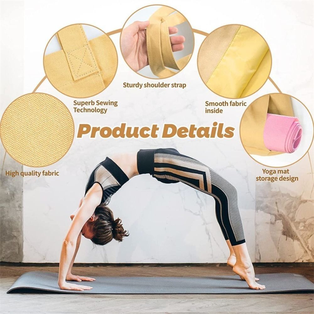 Pilates Yoga Mat Thickness - Torba na matę do jogi o
