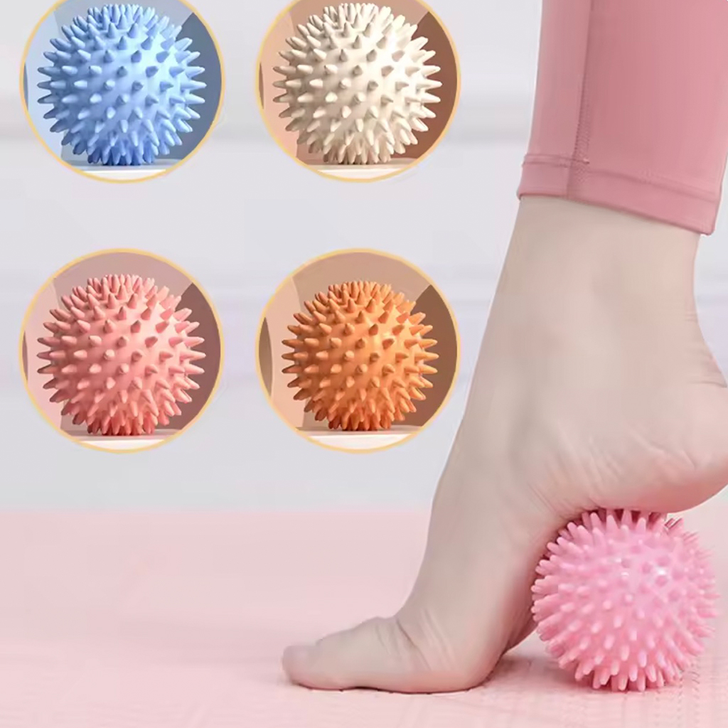 Pilates Yoga Ball - 6CM Kolczasta Piłka do Masażu, Masażer