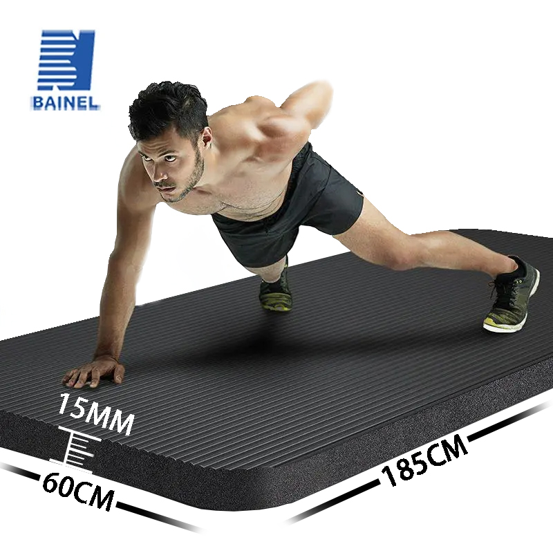 Pilates Yoga Mat Thickness - Antypoślizgowa bardzo gruba mata do jogi