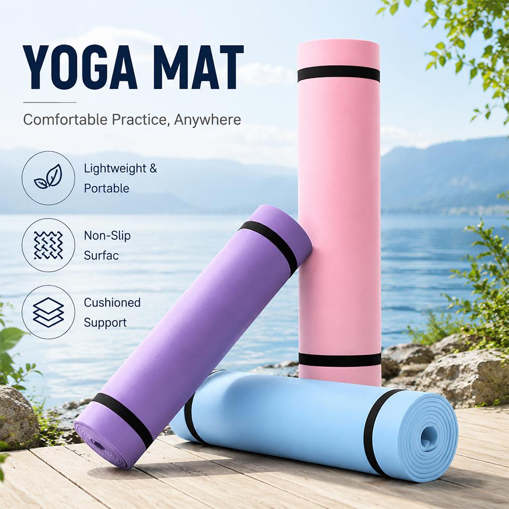 Pilates Yoga Mat Thickness - 1/2 szt. Gruba Mata do Jogi