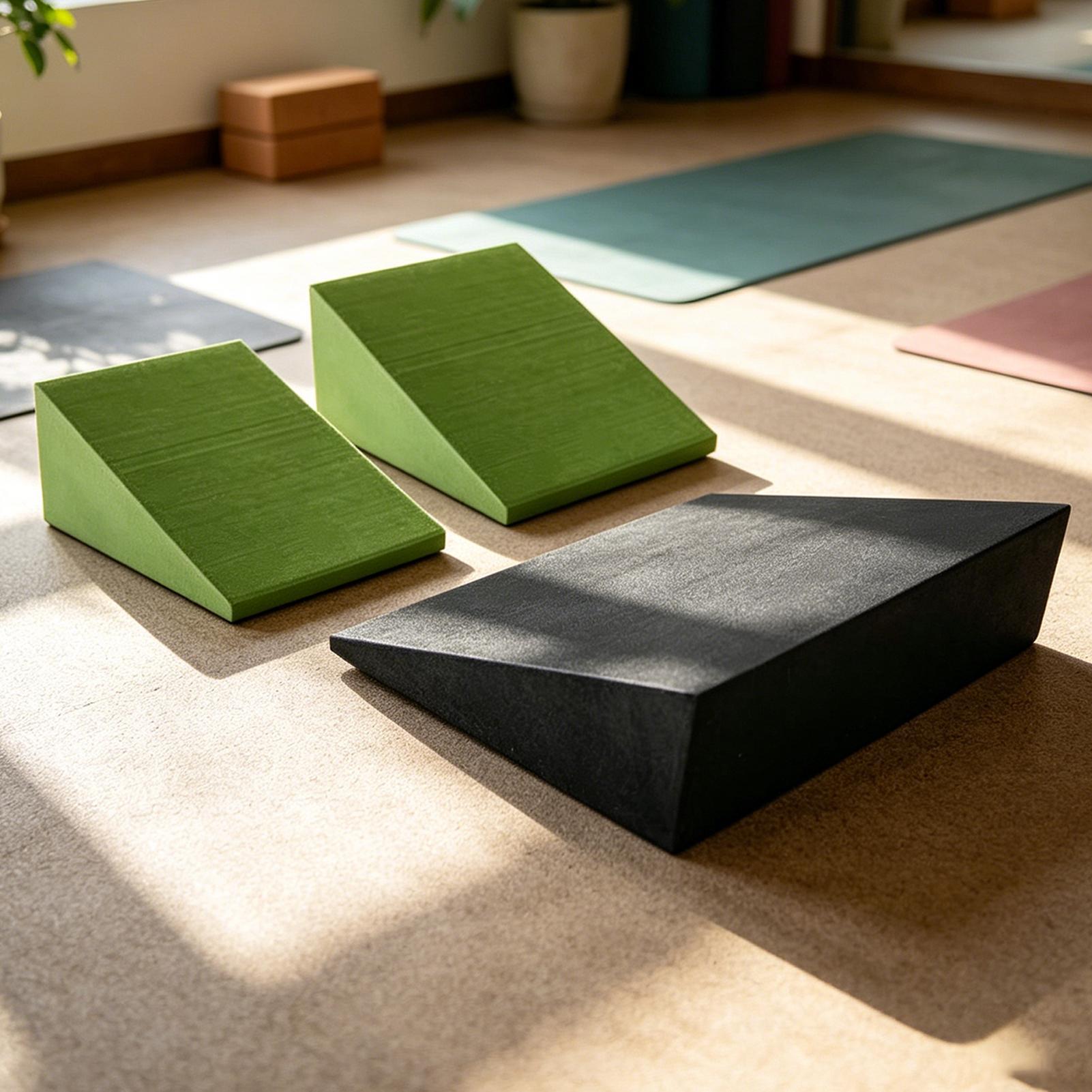 3 szt. Kliny do jogi z pianki  – Pilates Yoga Block Exercises recenzja i cena