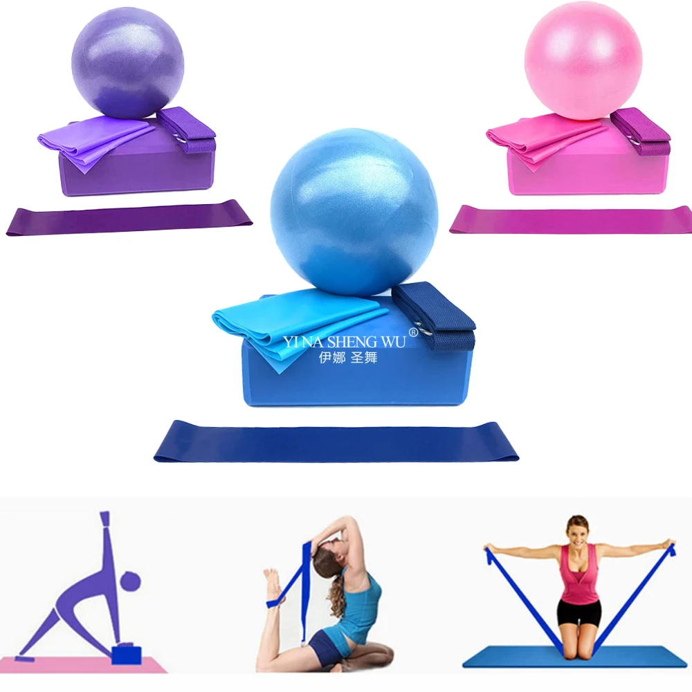Zestaw startowy do jogi 5-częś – Pilates Yoga Block Exercises recenzja i cena