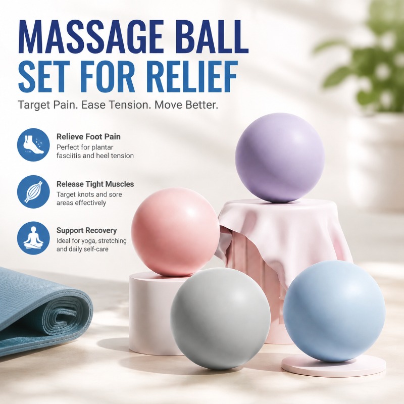 Silikonowa piłka do masażu pow – Pilates Yoga Ball recenzja i cena