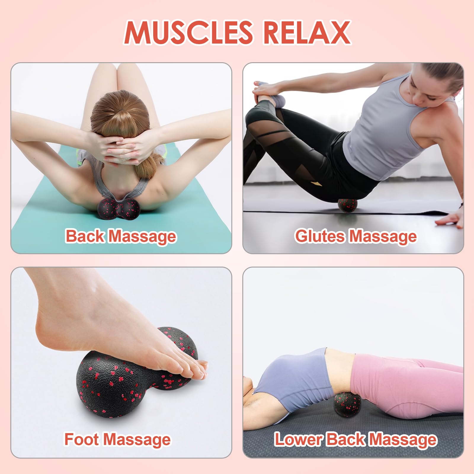 Hollow Yoga Roller Massage Pea – Pilates Yoga Block recenzja i cena
