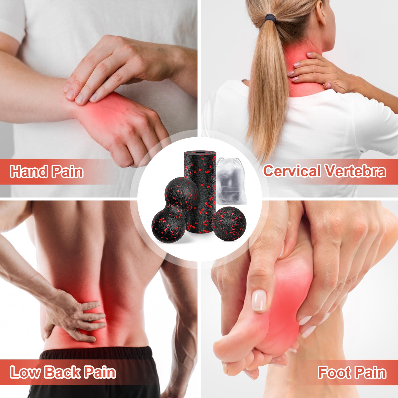 Hollow Yoga Roller Massage Pea – Pilates Yoga Block recenzja i cena