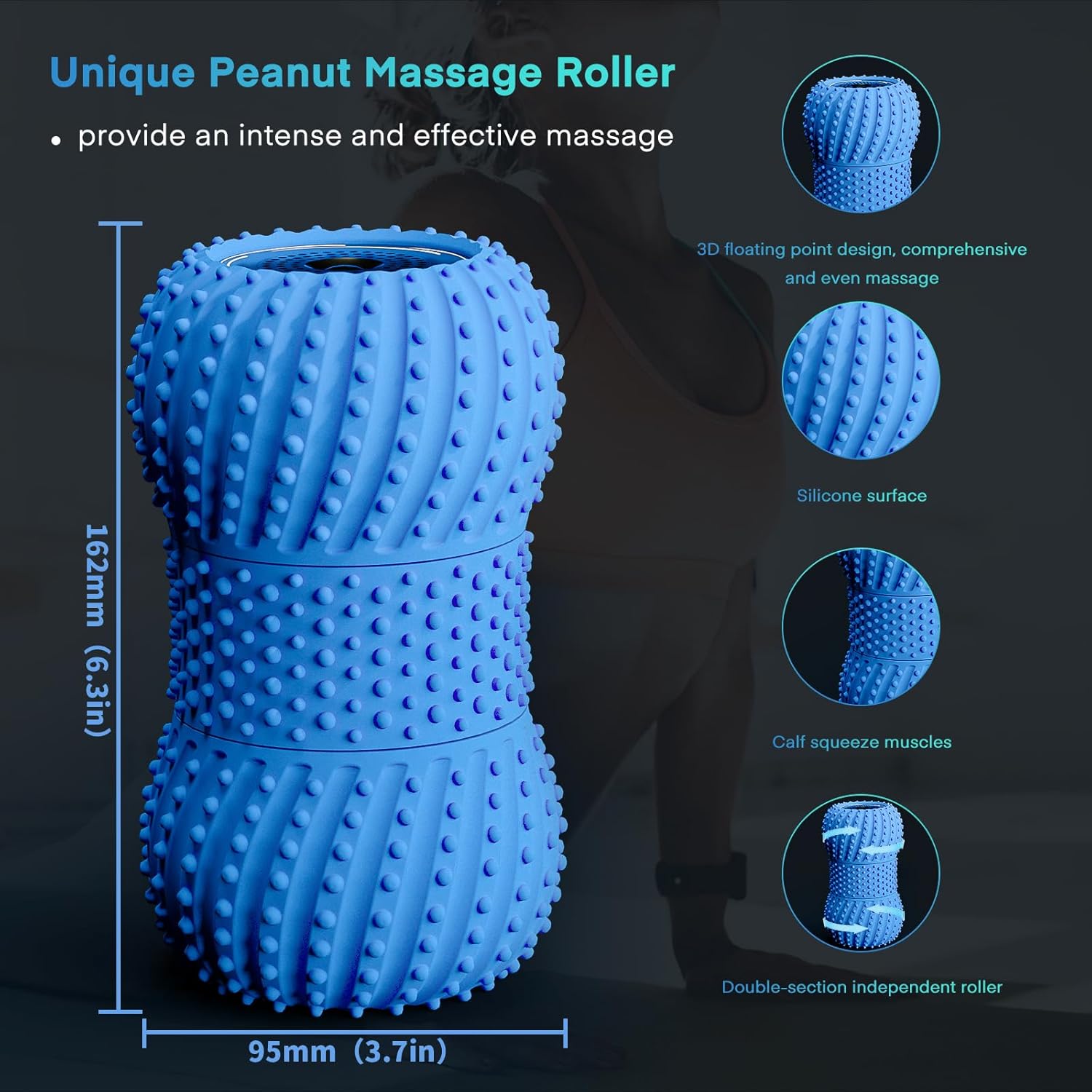 Wibrująca piłka do masażu w ks – Pilates Yoga Ball recenzja i cena
