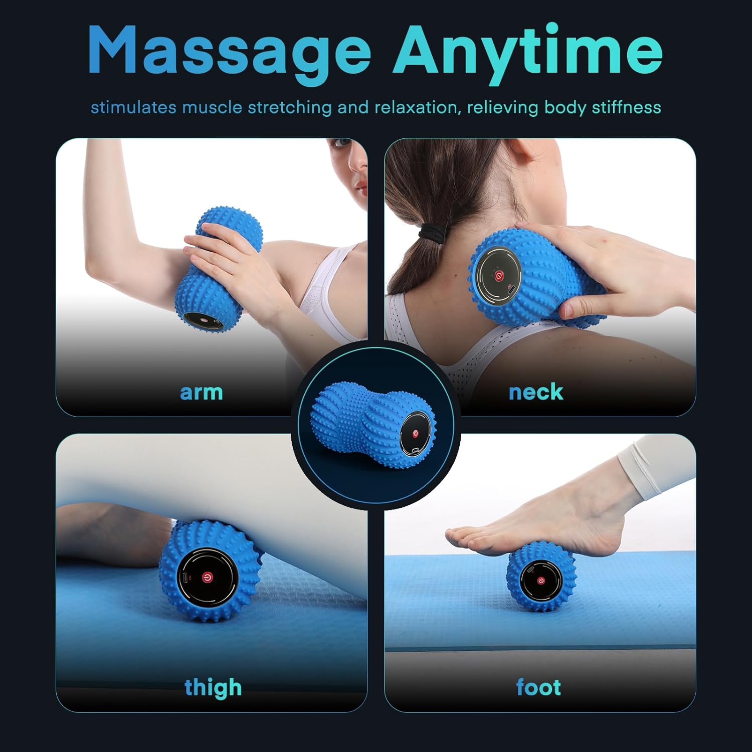 Wibrująca piłka do masażu w ks – Pilates Yoga Ball recenzja i cena