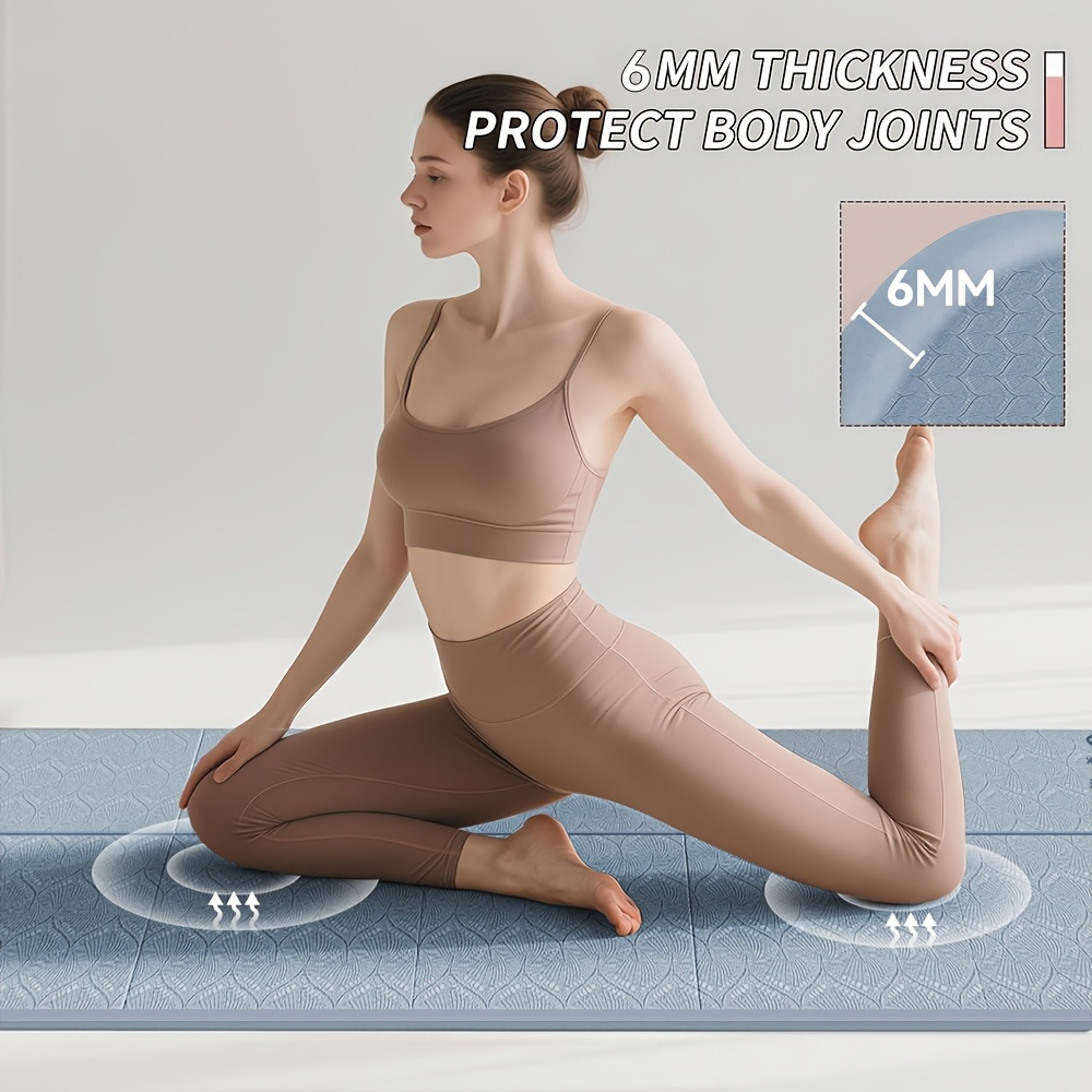 Antypoślizgowa, bardzo gruba,  – Pilates Yoga Mat Thickness recenzja i cena