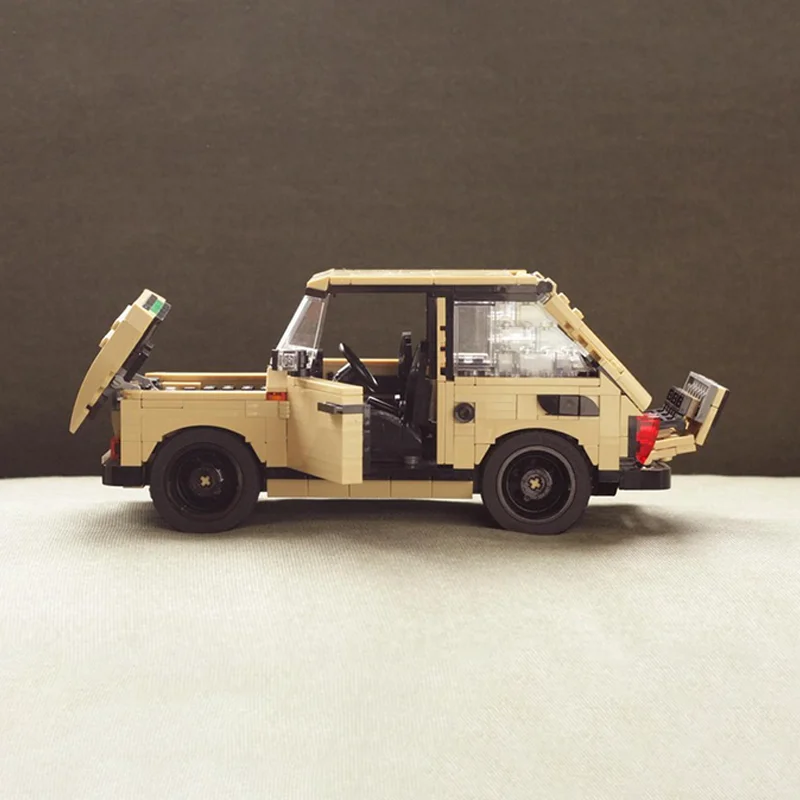 705 ELEMENTÓW MOC Polski Fiat  – Victor Racket Jetspeed recenzja i cena