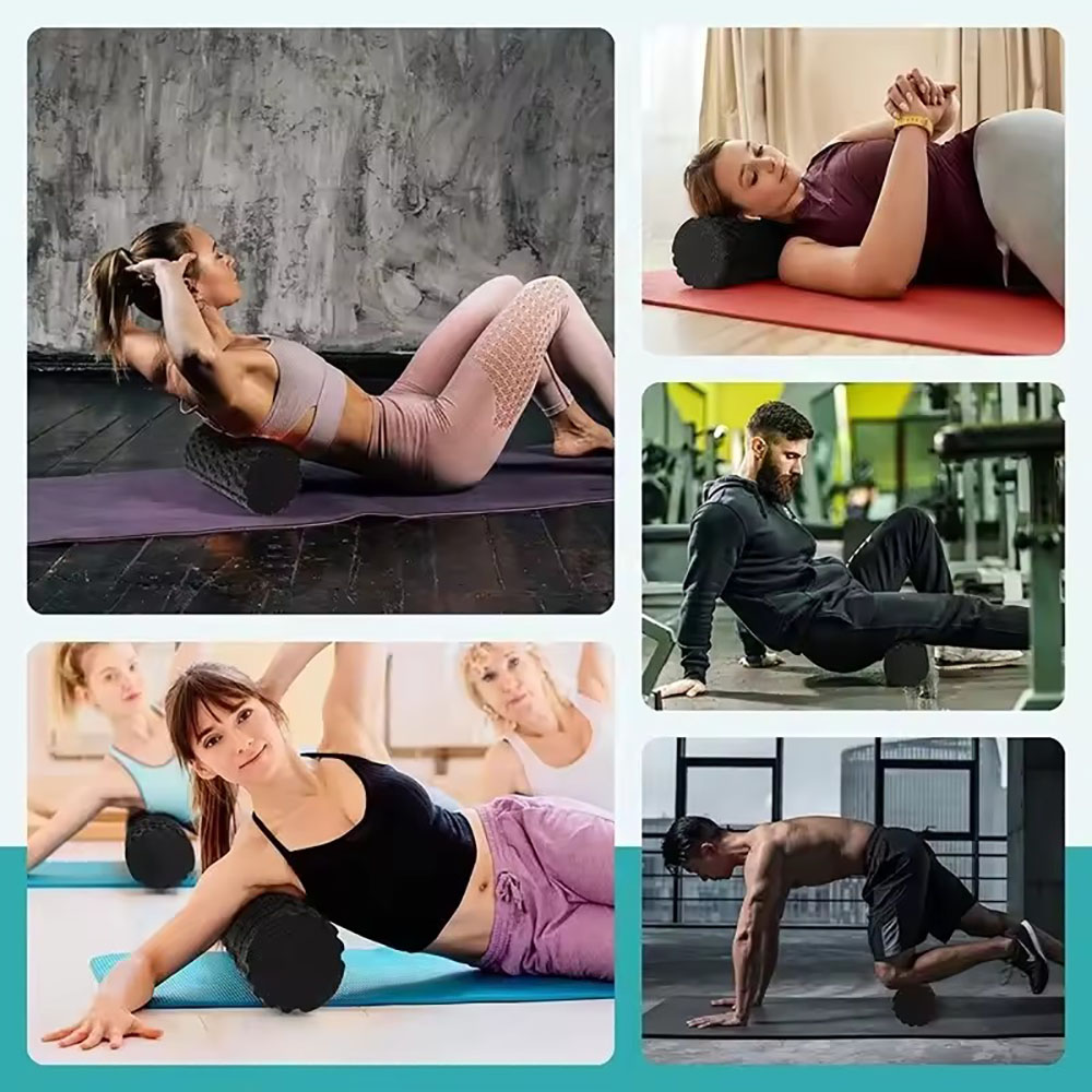 Wałek piankowy 33 cm do masażu – Pilates Yoga Ball recenzja i cena