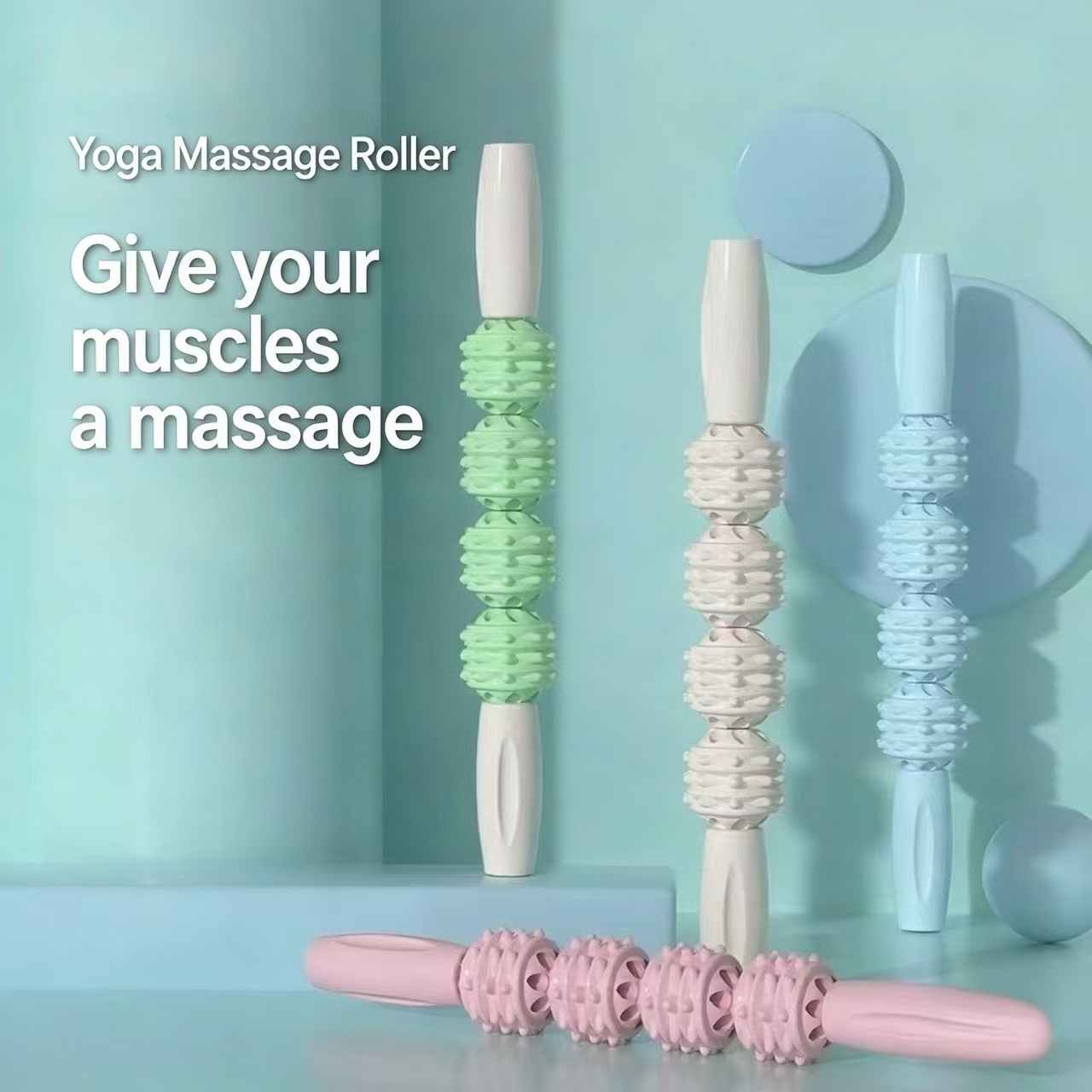 Wałek do masażu jogi z zębami  – Pilates Yoga Ball recenzja i cena