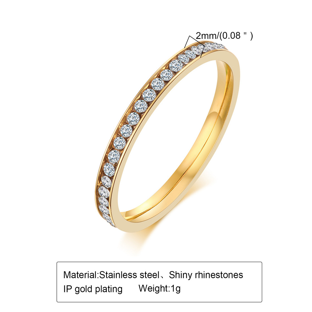 2mm Iced Out pierścionek z cyr – Pilates Ring Magic recenzja i cena