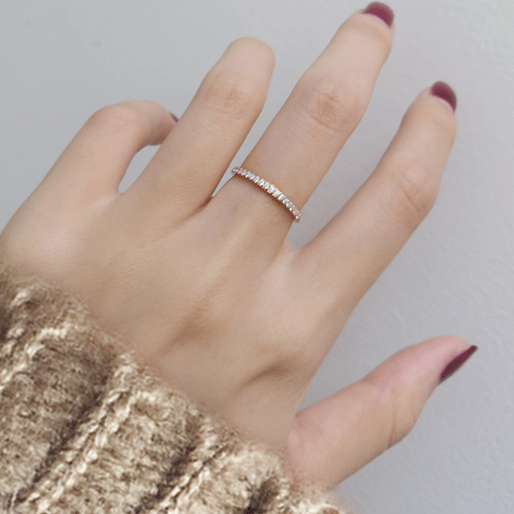 2mm Iced Out pierścionek z cyr – Pilates Ring Magic recenzja i cena