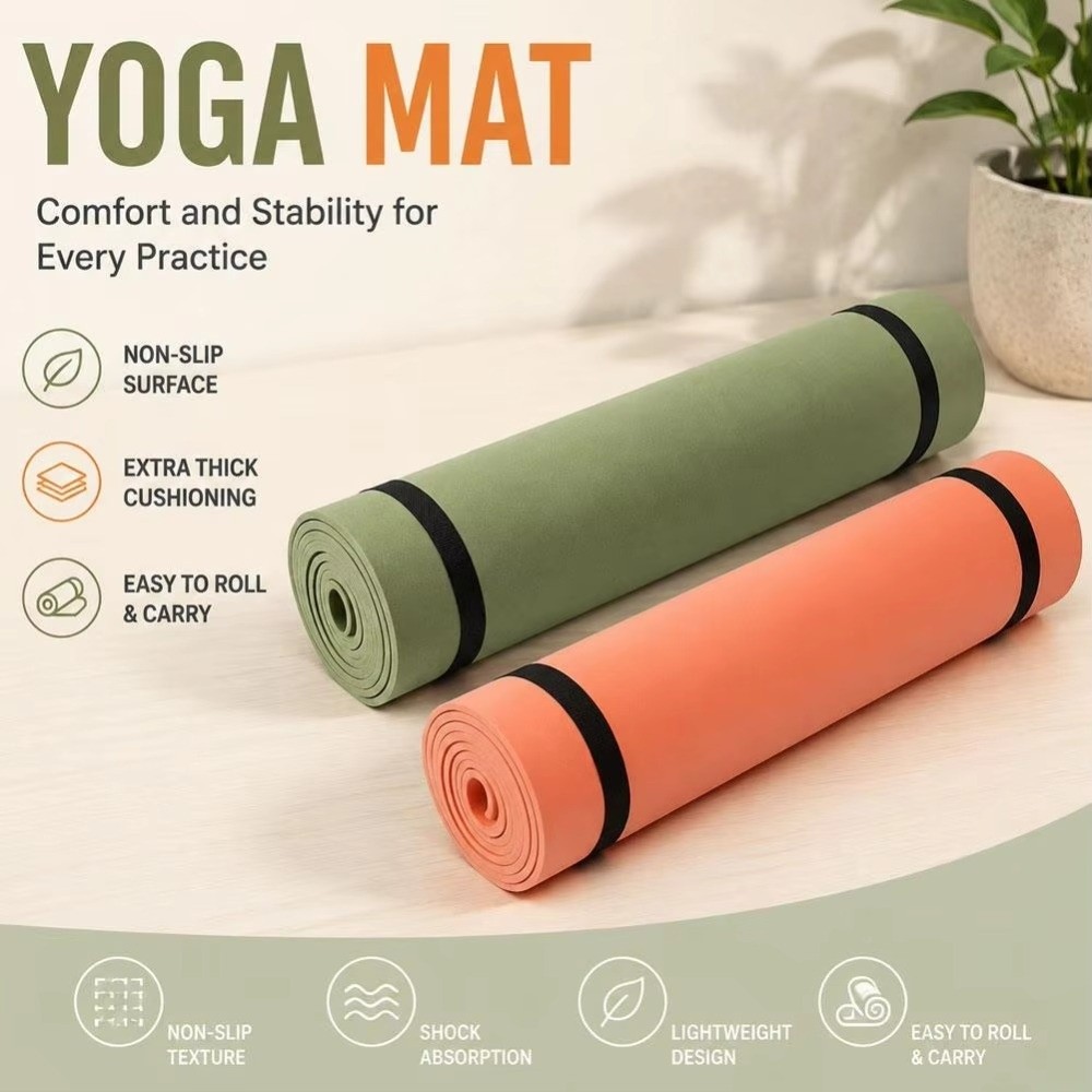 Uniwersalna mata do ćwiczeń i  – Pilates Yoga Mat Thickness recenzja i cena