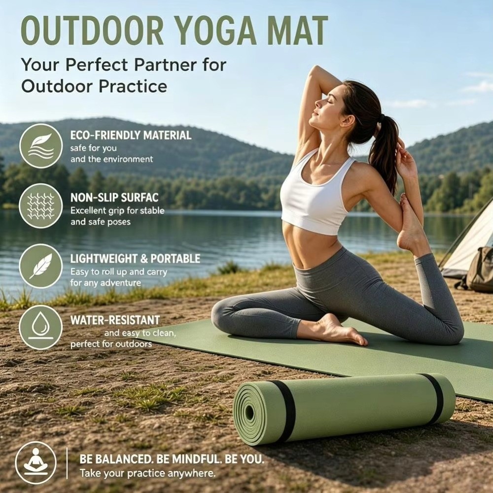 Uniwersalna mata do ćwiczeń i  – Pilates Yoga Mat Thickness recenzja i cena