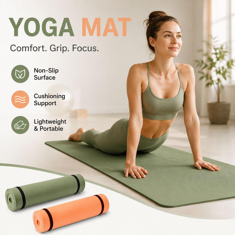 Gruba Mata do Jogi Antypoślizg – Pilates Yoga Mat Thickness recenzja i cena