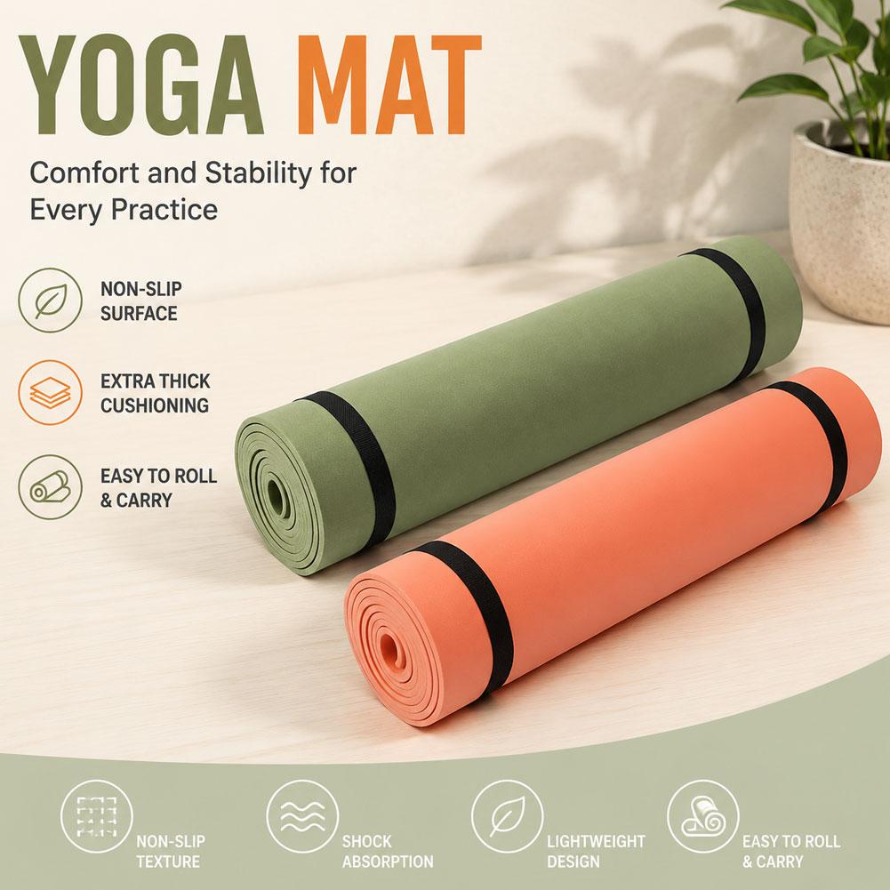 1/2 szt. Gruba Mata do Jogi An – Pilates Yoga Mat Thickness recenzja i cena