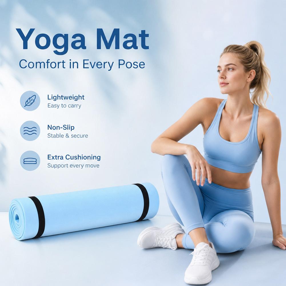 1/2 szt. Gruba Mata do Jogi An – Pilates Yoga Mat Thickness recenzja i cena