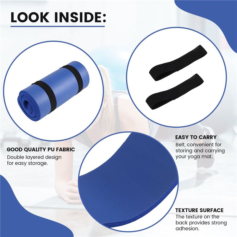 Mata do jogi o grubości 15 mm, – Pilates Yoga Mat Thickness recenzja i cena