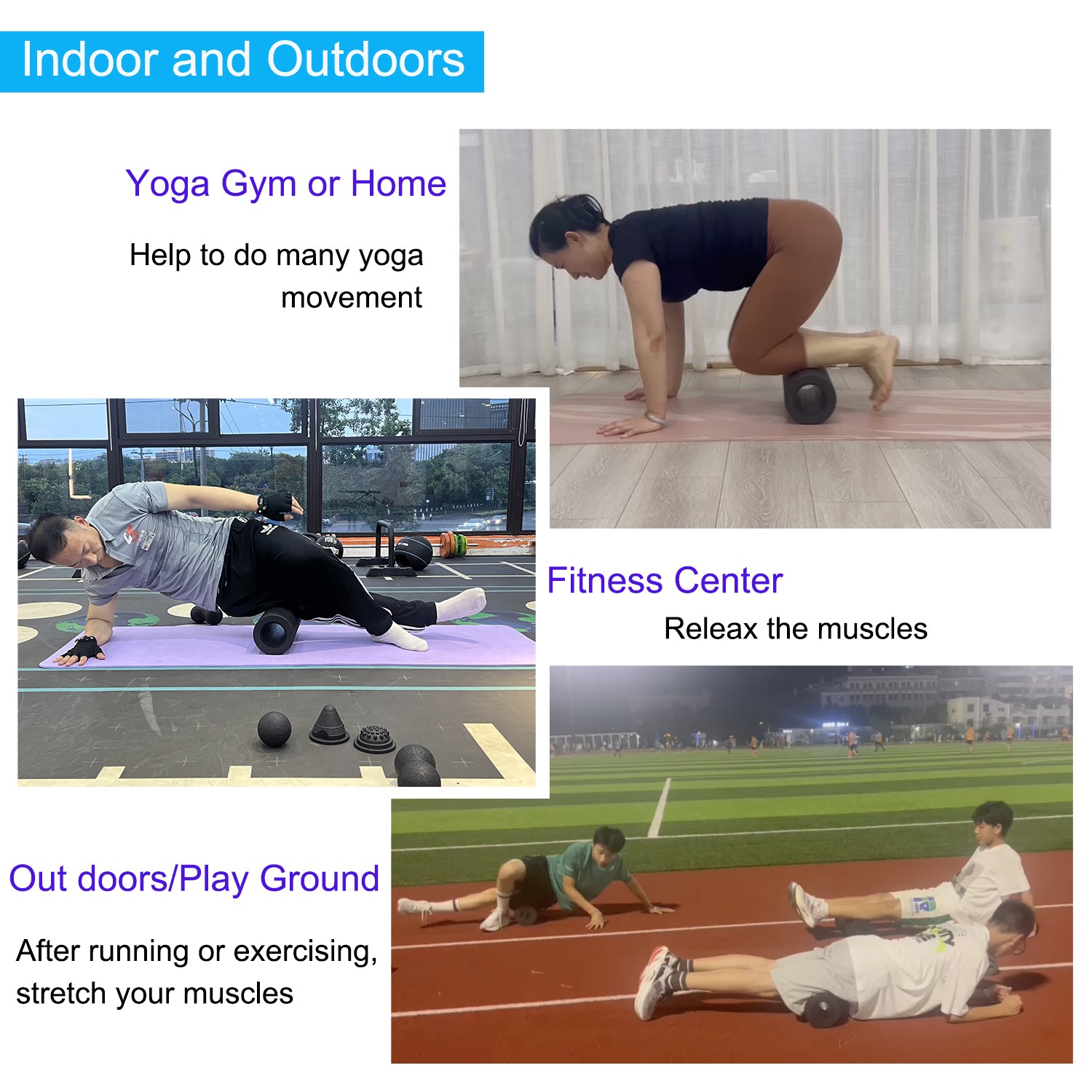 Zestaw do masażu powięzi 5 w 1 – Pilates Yoga Ball recenzja i cena